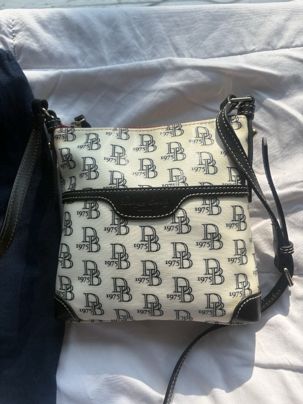 Dooney & Bourke Signature Monogram Canvas Crossbody Bag